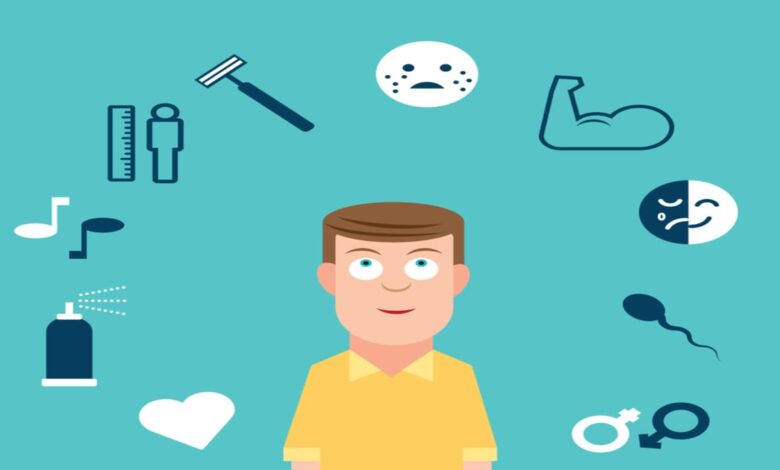 ثلاثة علامات البلوغ